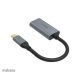  Akasa USB-C apa - HDMI anya átalakító (AK-CBCA24-18BK) 