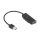  Akasa USB-A - 2.5" Sata+táp átalakító fekete (AK-AU3-07BK) 