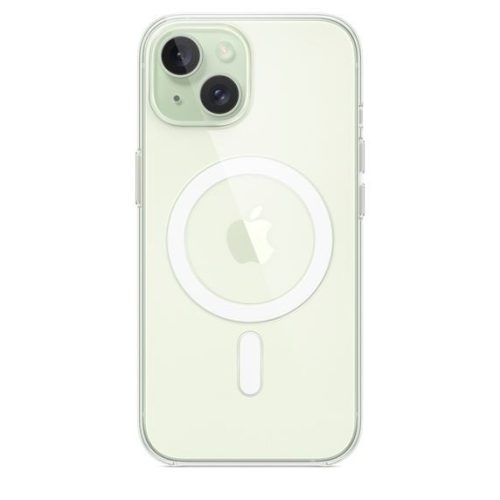  Apple MagSafe-rögzítésű iPhone 15 tok átlátszó (MT203ZM/A) 