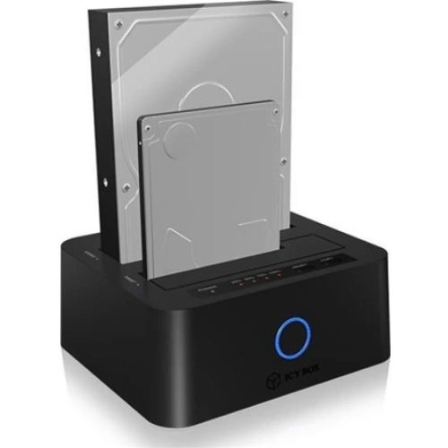  RaidSonic ICY BOX IB-1232CL-U3 2.5"-3.5" Dokkoló USB 3.0 fekete 