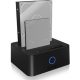  RaidSonic ICY BOX IB-1232CL-U3 2.5"-3.5" Dokkoló USB 3.0 fekete 