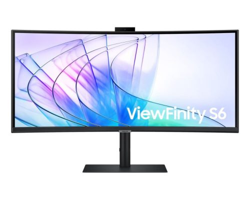  34" Samsung ViewFinity S65VC LCD monitor fekete (LS34C652VAUXEN) 