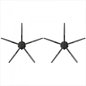  Roborock oldalsó kefe  E4/E5/S5/S6/S7/S8/Q7 fekete 2db (8.02.0052) 