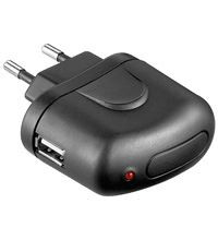  Goobay hálózati töltő USB-A 5V fekete (44008) 