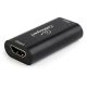  Gembird HDMI 1.4 F/F repeater 40m fekete (DRP-HDMI-02) 