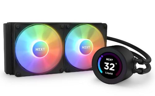  NZXT Kraken Elite 240 RGB univerzális vízhűtés fekete (RL-KR24E-B1) 