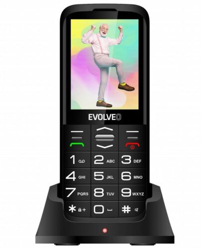  Evolveo EasyPhone XO mobiltelefon fekete (EP-630-XOB) 