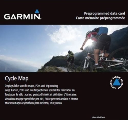  Garmin Cycle Map Europe microSD kerékpáros térkép (010-12347-01) 