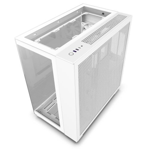  NZXT H9 Elite táp nélküli ablakos ház matt fehér (CM-H91EW-01) 