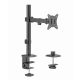  Gembird 1 karos asztalra erősíthető monitor tartó 17”-32” fekete (MA-D1-03) 