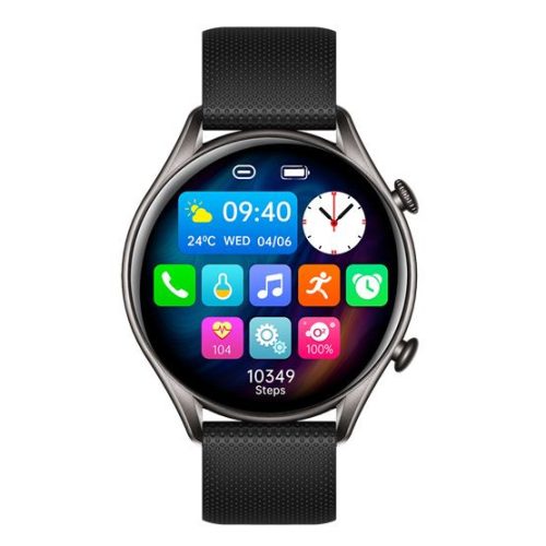  myPhone WATCH EL okosóra fekete (SMA002668) 