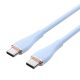  Vention USB-C 2.0 kábel 5A 1,5m világos kék (TAWSG) 