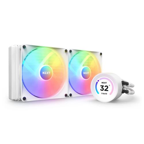  NZXT Kraken Elite 280 RGB univerzális vízhűtés fehér (RL-KR28E-W1) 