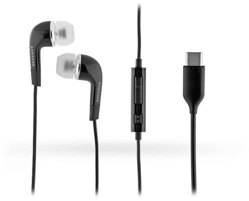  Samsung fülhallgató SZTEREO (USB-C, felvevő gomb, hangerő szabályzó) fekete (EHS64_TYPE-C) 