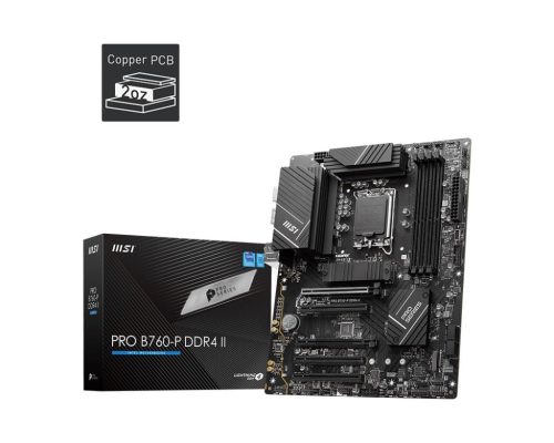  MSI PRO B760-P DDR4 II alaplap 