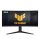  34" ASUS TUF Gaming VG34VQL3A ívelt Gamer monitor 