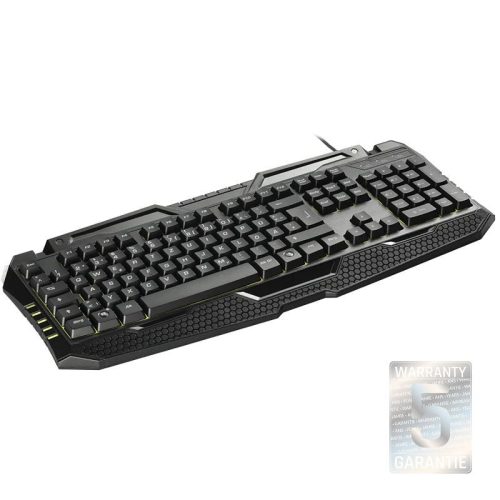 snakebyte KEY:BOARD német billentyűzet fekete (SB909726) 