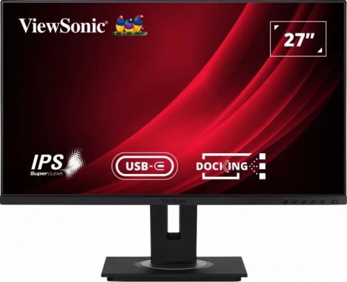  27" ViewSonic VG2756-4K LCD monitor fekete 