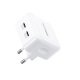  Remax Fiyeo 2xUSB-C 35W hálózati töltő fehér (RP-U87) 