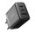  JOYROOM hálózati töltő USB-A + 2x USB-C aljzat (5V / 3A, gyorstöltés támogatás) fekete (JR-TCF10) 