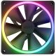 NZXT F140 RGB DUO ház hűtő ventilátor 14cm fekete (RF-D14SF-B1) 