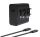  MOTOROLA TURBOPOWER hálózati töltő USB-C aljzat (5V/3A, 125W, GaN, PD gyorstöltő + USB-C kábel) fekete (MC-1252) 