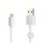  FIXED USB-A - USB-C adat- és töltőkábel 1m fehér (FIXD-UC-WH) 