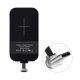  NILLKIN MAGIC TAGS wireless töltő adapter (hosszított fej, fogadóegység, gyorstöltő, USB-C töltőcsatlakozó) fekete (GP-93670) 