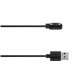  Gigapack töltőkábel USB-A (mágneses, 100cm) fekete (GP-143807) 