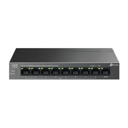  TP-Link LS109P 10/100Mbps 9 portos switch 