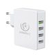  Rebeltec H410 Turbo - 4xUSB-A hálózati töltő 3A fehér 