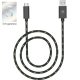 snakebyte Xbox Series X USB-A - USB-C töltő fekete-zöld 3m (SB916274) 