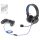  snakebyte HeadSet 4 PS4 gaming fejhallgató fekete-kék (SB913082) 