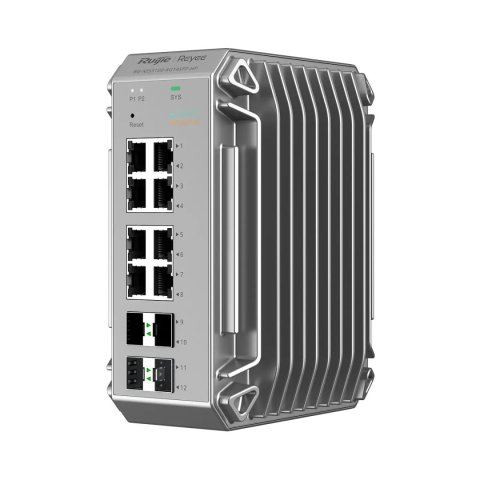  Ruijie Reyee True Industrial-Grade Switch Specially Designed for Harsh Environments (RG-NIS3100-8GT4SFP-HP) 