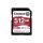  512GB SDXC Kingston Canvas React Plus CL10 UHS-II U3 V60 memóriakártya (SDR2V6/512GB) 