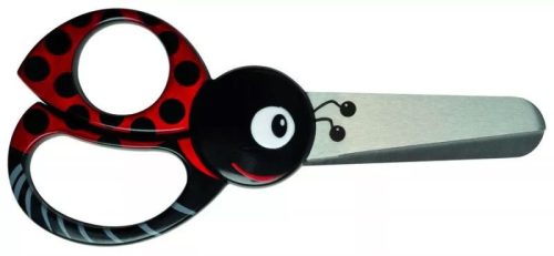  Fiskars gyermekolló 13cm katica (1004612) 