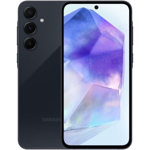  Samsung Galaxy A55 5G 8/256GB Dual-Sim mobiltelefon király tengerészkék (SM-A556BZKC) 