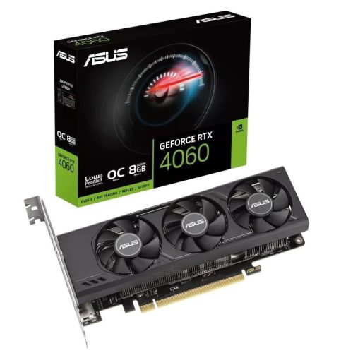  ASUS GeForce RTX 4060 8GB LP BRK OC Edition videokártya (RTX4060-O8G-LP-BRK) 