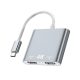  AVAX HB902 PRIME USB-C 3.2 -> 2xHDMI adapter (5999574480491) 