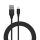  Devia EC404 USB-A - Lightning töltőkábel 1m fekete 