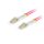  Lanberg Optikai patch kábel MM LC/UPC-LC/UPC duplex 2m LSZH OM4 50/125 3.0mm lila (FO-LULU-MD41-0020-VT) 