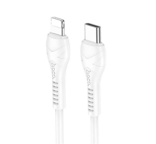  Hoco X37 USB-C - Lightning adat- és töltőkábel 1m fehér 