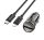  HOCO Z53 autós töltő 30W PD fekete + USB-C - Lightning kábel 