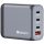  Verbatim 100W 4-Port (2xUSB-C PD 100W/1xUSB-C PD 65W/1xUSB-A QC 3.0) GaN EU/UK hálózati töltő (32202) 