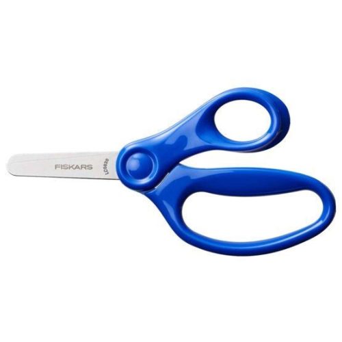 Fiskars 1064069 tompa hegyű gyermekolló kék 