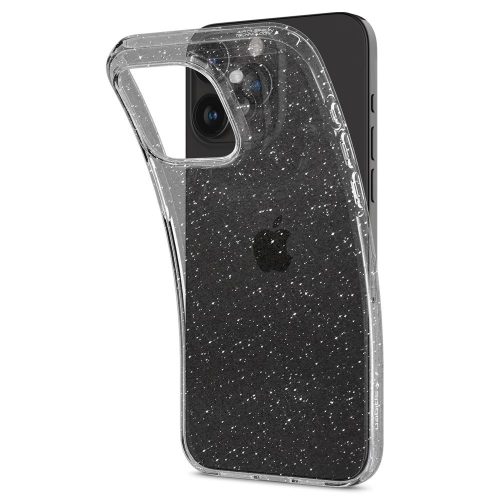  Spigen Liquid Crystal Glitter iPhone 15 Pro tok átlátszó-csillámos (ACS06701) 