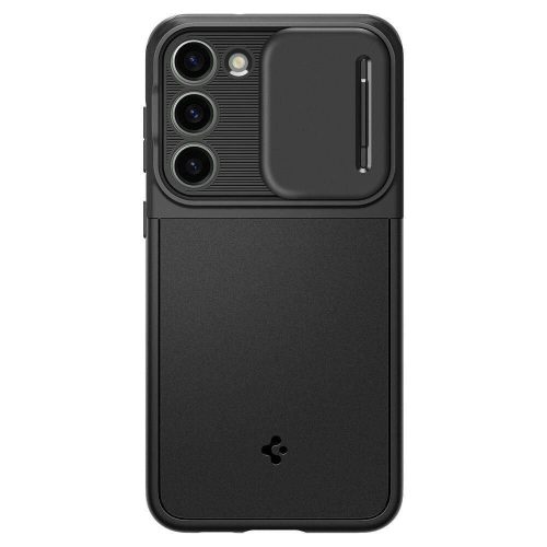  Spigen Optik Armor Samsung Galaxy S23 tok fekete (ACS05733) 