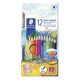  STAEDTLER Akvarell ceruza készlet ecsettel 12 különböző szín (TS14410NC12) 