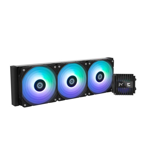  Zalman ALPHA2 A36 (BLACK) univerzális vízhűtés fekete 