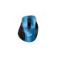  Genius Mini Ergo 9000S vezeték nélküli (Bluetooth 5.0 / 2.4GHz) csendes egér fekete-kék (31030038401) 